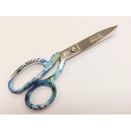 Nożyczki krawieckie Premax z mikroząbkami, kolekcja kwiatowa Ever Sharp Blue Zebra V11968ZF013  8" - 20 cm