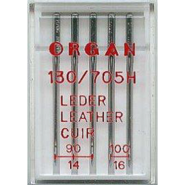 Igły domowe Organ 130/705H  Leather 90-100