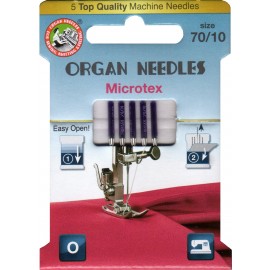 Igły domowe Organ 130/705H ECO Microtex 70